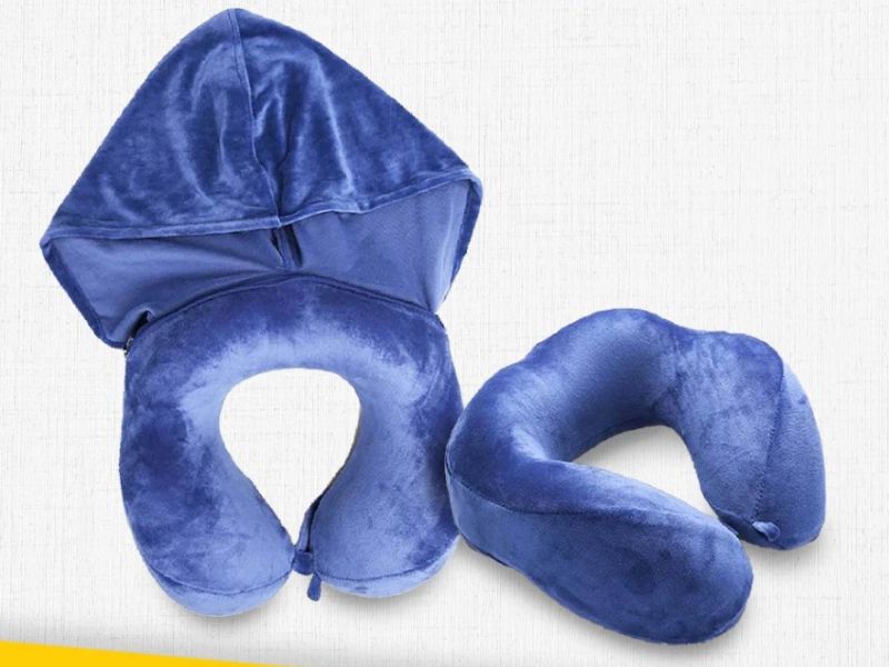 Travel Blue Hooded Tranquillity Pillow best travel pillow