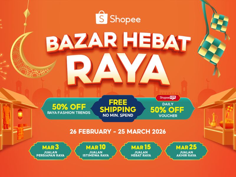Shopee Bazar Hebat Raya 2026