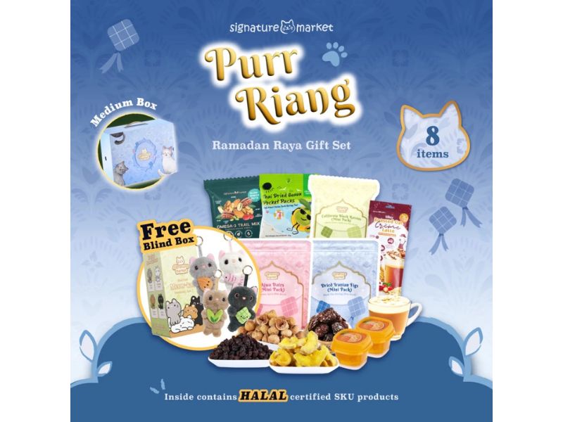 Signature Market PurrRiang Raya Gift Set raya gift box