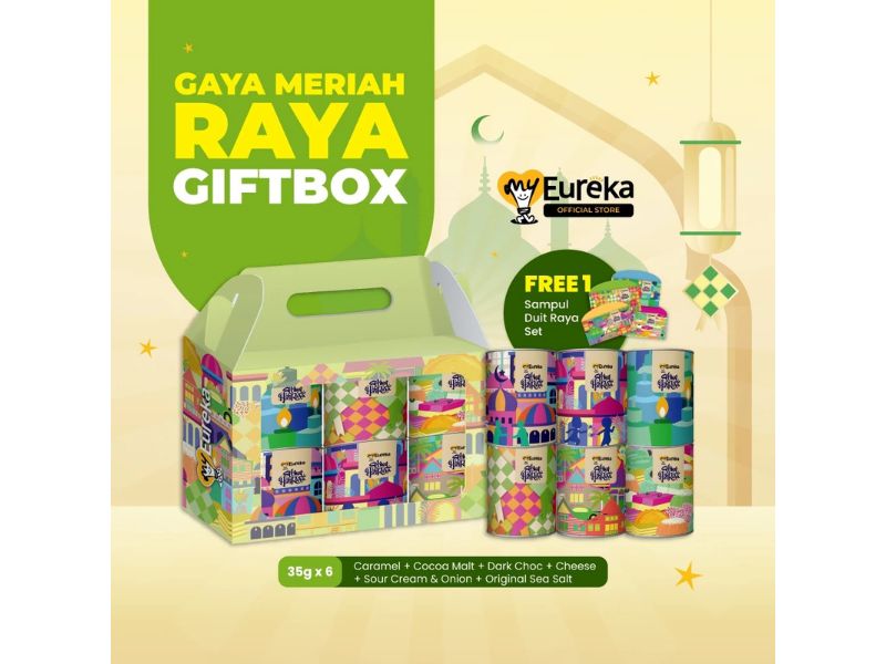 Eureka Popcorn Raya 2026 Gift Box Set