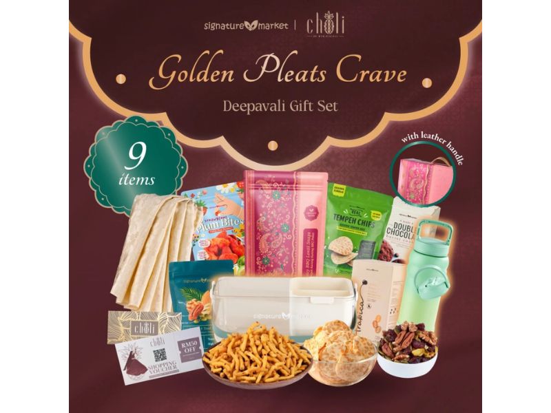 Signature Market Golden Pleats Crave Deepavali Gift Set