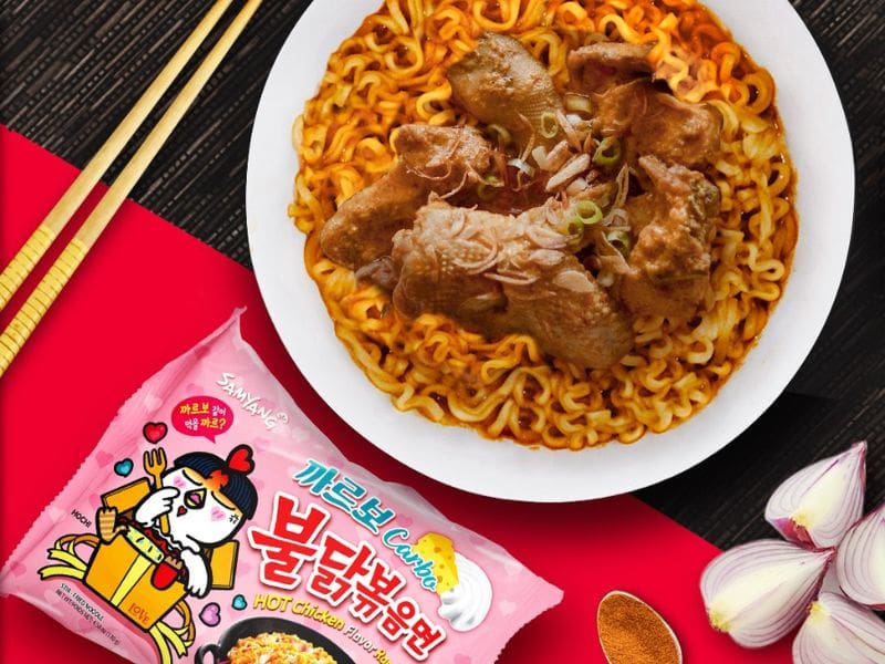 Samyang carbonara ramen