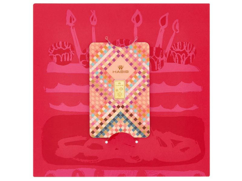 Habib Joy Collection (Birthday) 999.9 Gold Bar malaysia