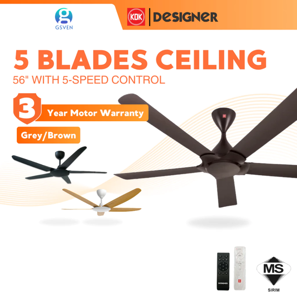 Best Ceiling Fan Malaysia KDK K14PH DC Motor 56″