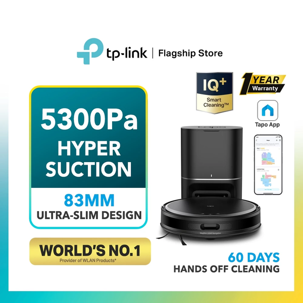 TP Link Tapo RV20 Max best robot vacuum malaysia
