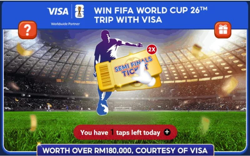 win world cup ticket trip with visa