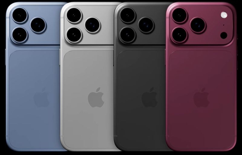 iPhone 18 Pro rumored colorways